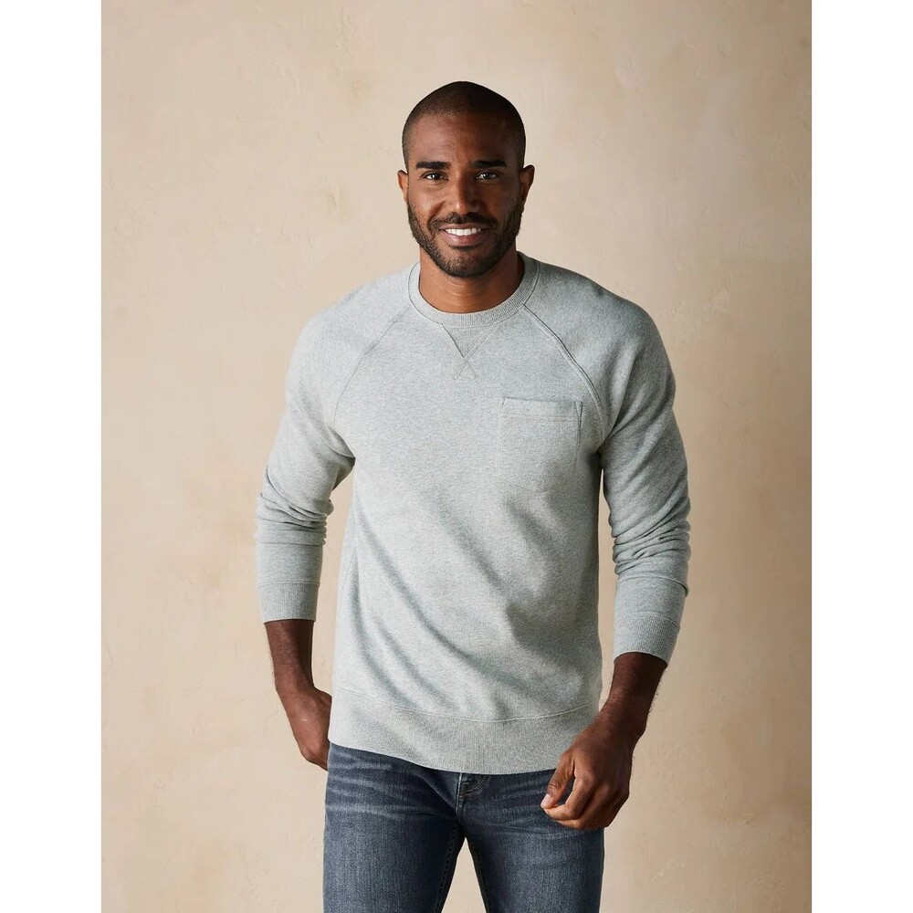 The Normal Brand Men’s NWT Jackie Premium Fleece Pocket Crew Sweatshirt size XL